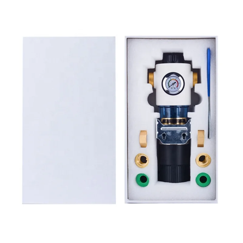 mechanical automatic small prefilter whole house water sediment filter