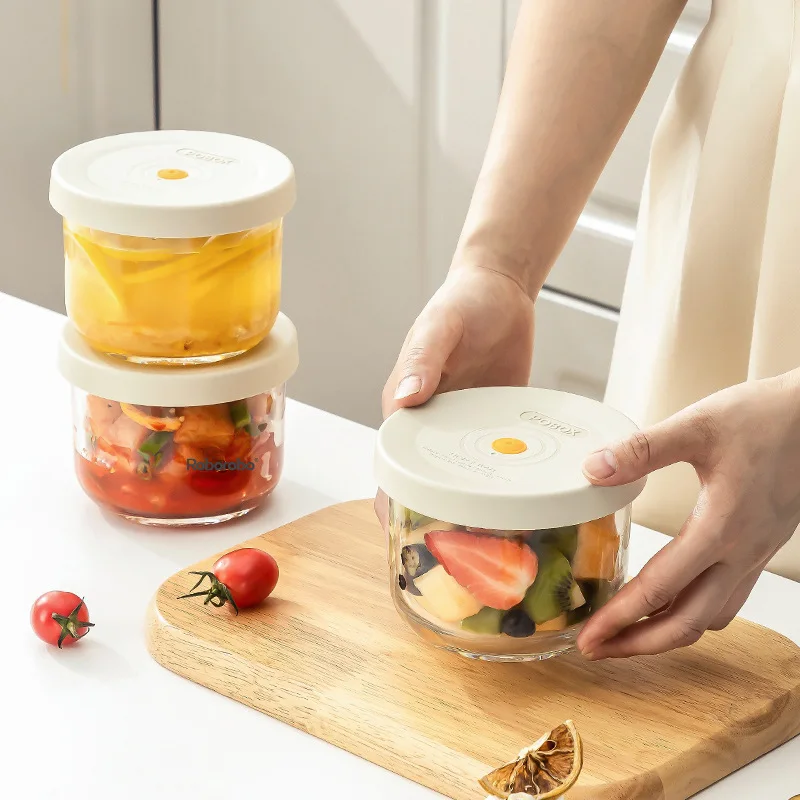 Bpa Free Eco-friendly borosilicate Locking Lid Glass Bowl Box Sets Airtight Food Storage Containers