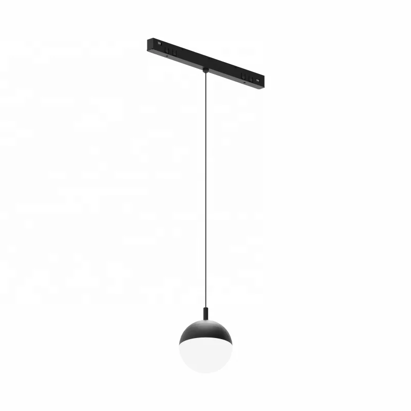 16MM Track Rail Light  5W Interior Nordic Decorative LED Hanging Global  Light LED Magnetic Pendant Light