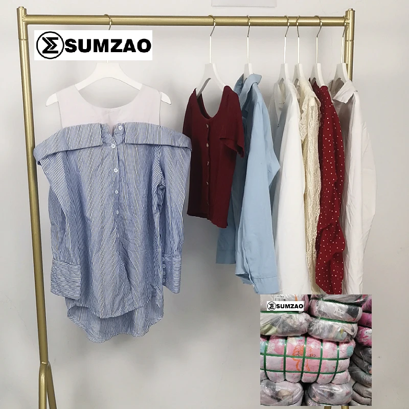 Used bundles clothes ropa de segunda mano bangkok tops bundle ropas usadas pacas de Ropa usada