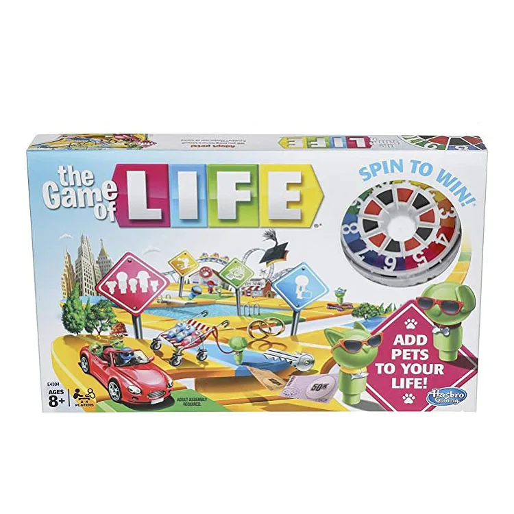 Family fun  adventure game custom colourful family  board game set for children board games for families life