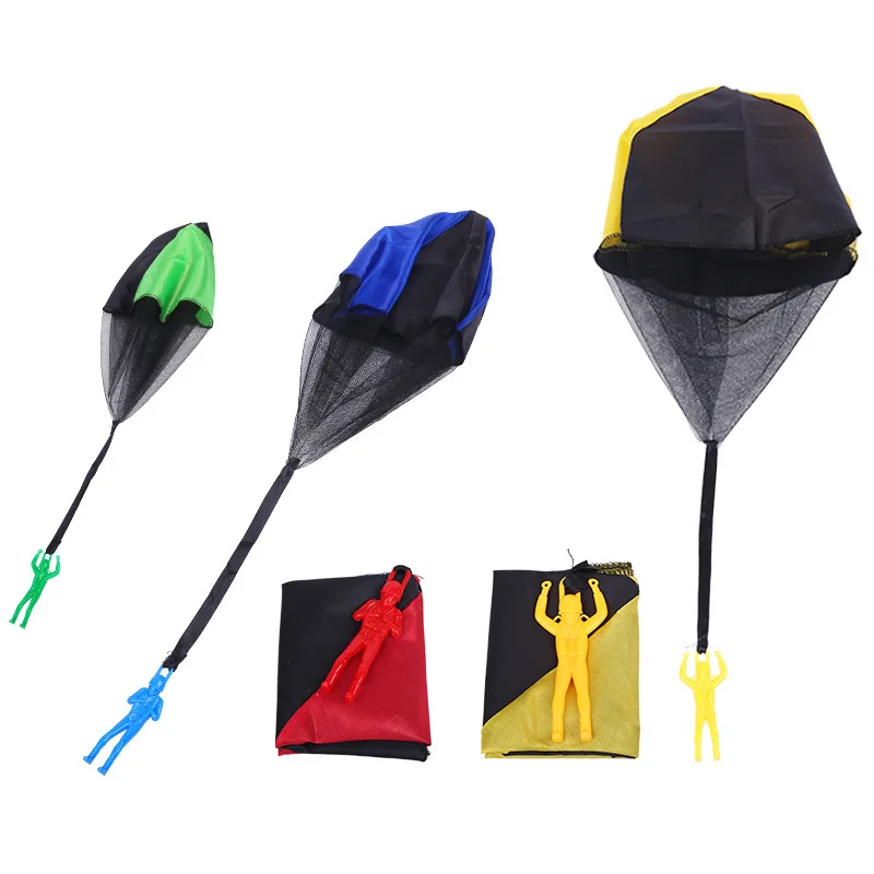 customized parachute outdoor toys Parachute Action Figure Toys  Flying Glider Army Men for Kids  Christmas gifts