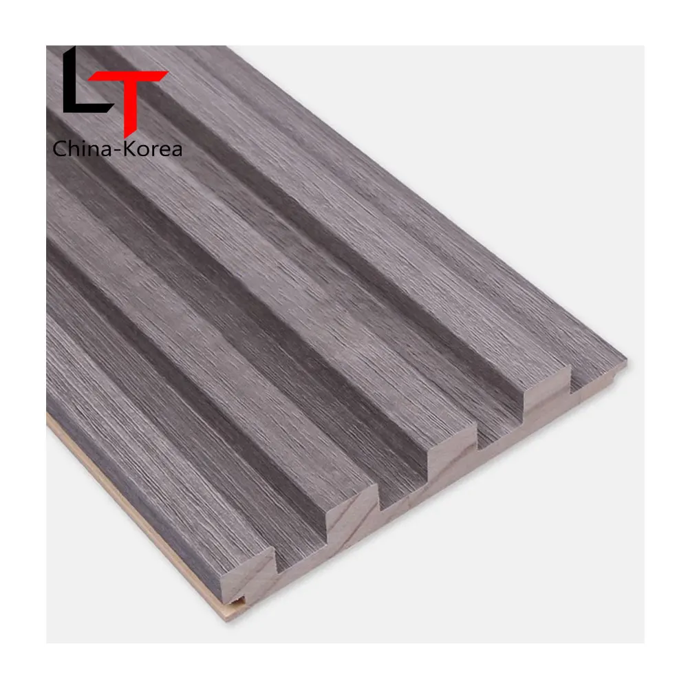 Longtime Economical Practical Durable Indoor Wood Plastic Composite Panel Wpc Wall Cladding pvc panel