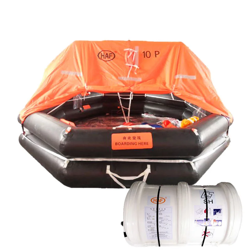 Overboard Inflatable Liferaft SOLAS certified Type A inflatable liferaft