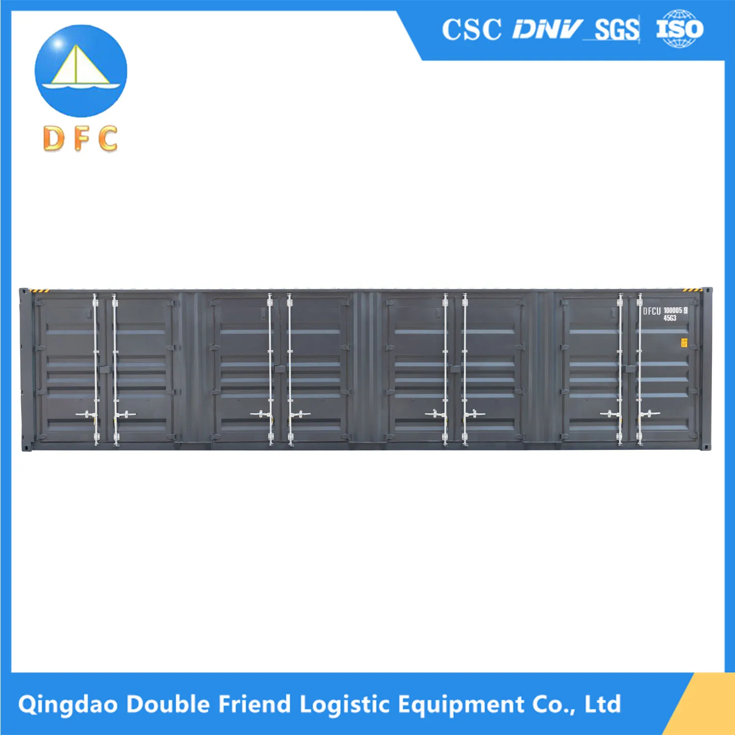 Classic Design Steel Structure Sea Freight Container Good Condition Metal Shipping Container for Sale