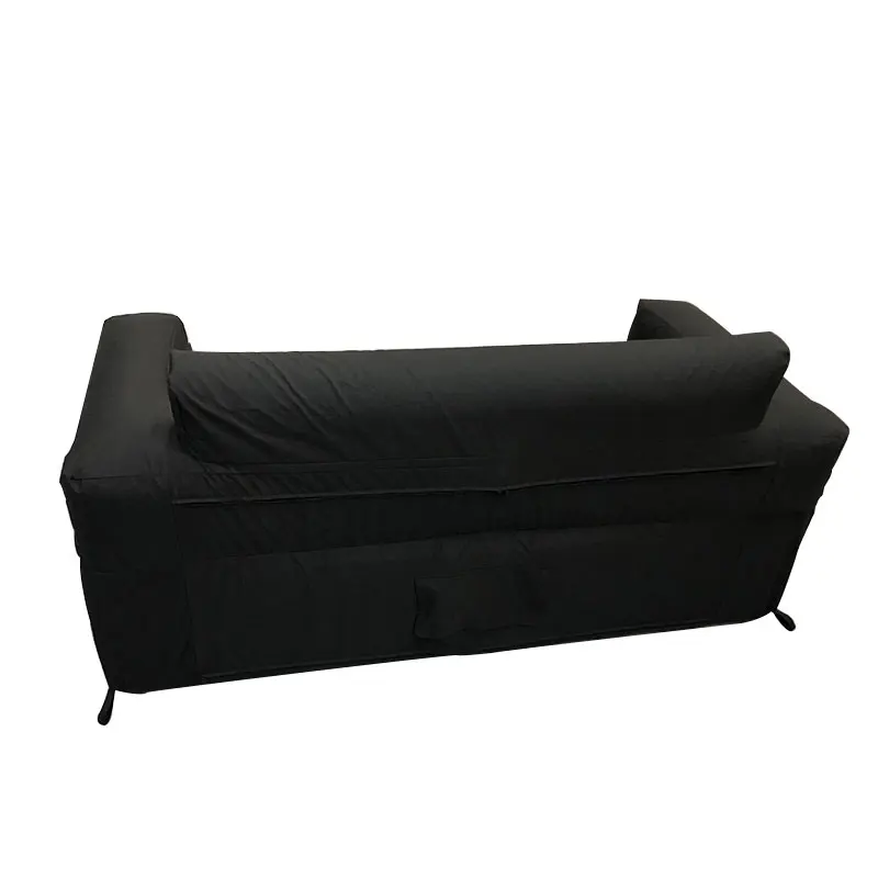 Customized LOGO outdoor fabric two seater inflatable recliner chair with built in pump fast inflatable pumping inflatable sofa