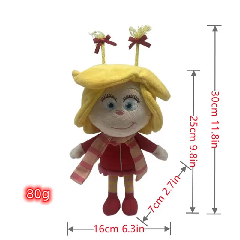 Promotional Wholesale Grinch Stuffed Animals Kids Birthday Christmas Gifts Cute Grinch Plush Toys for Children