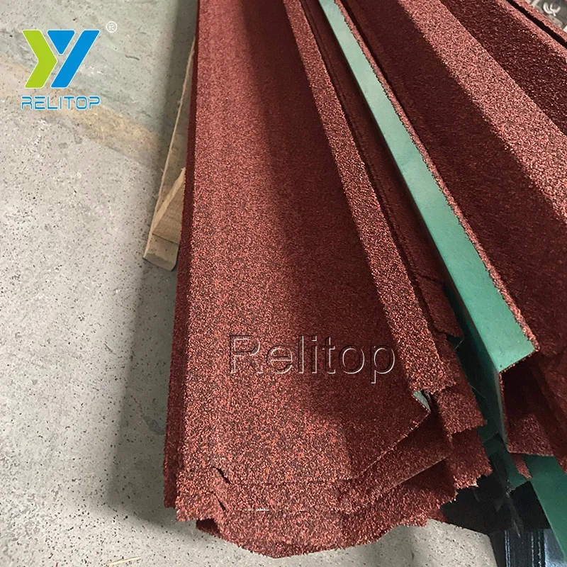 Relitop Factory Roof Tile Accessories Stone Coated Roofing Rain Drainage Gutter Valley Gutter 2000MM Long