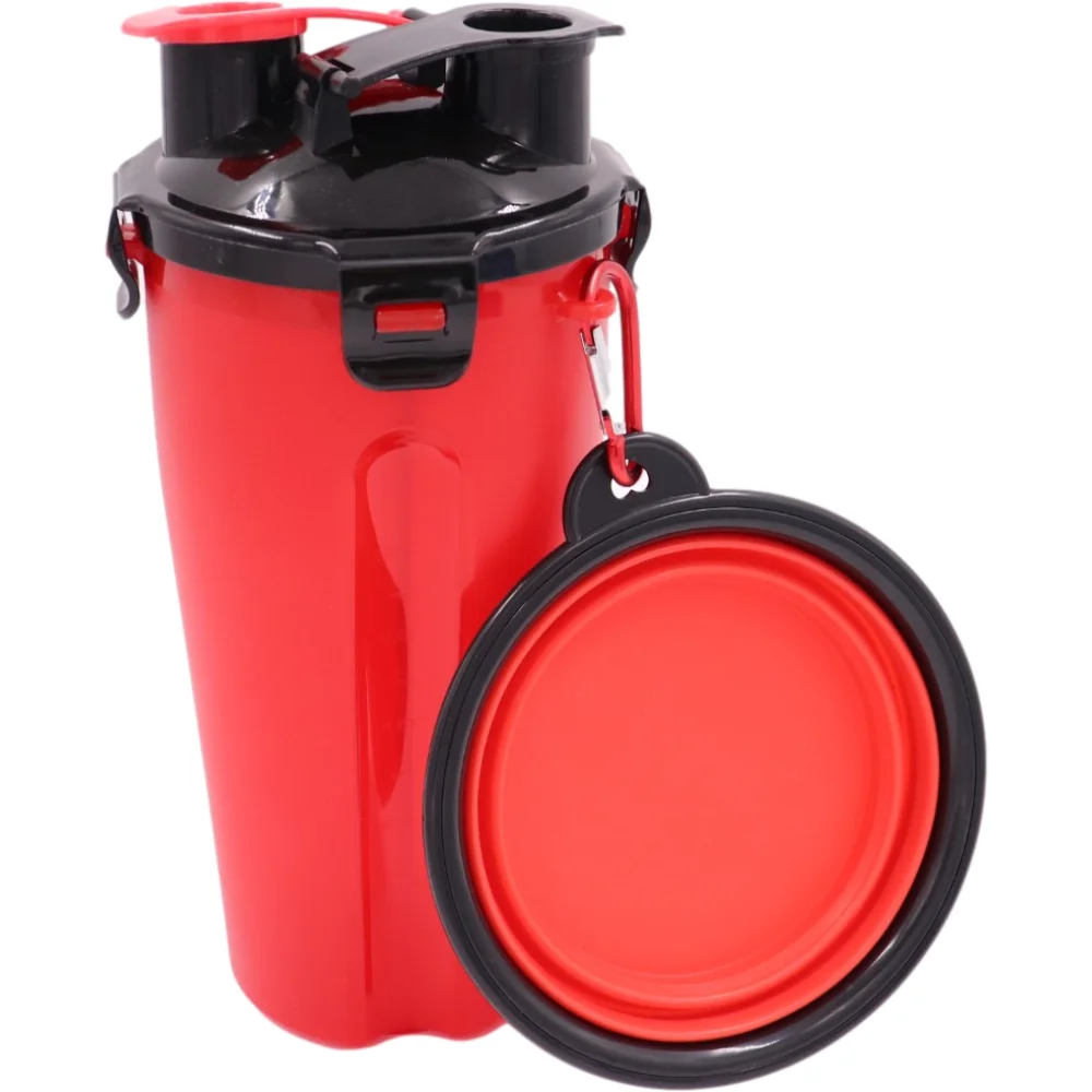 Sealed double-opening pet water bottle travel walking out of the essential