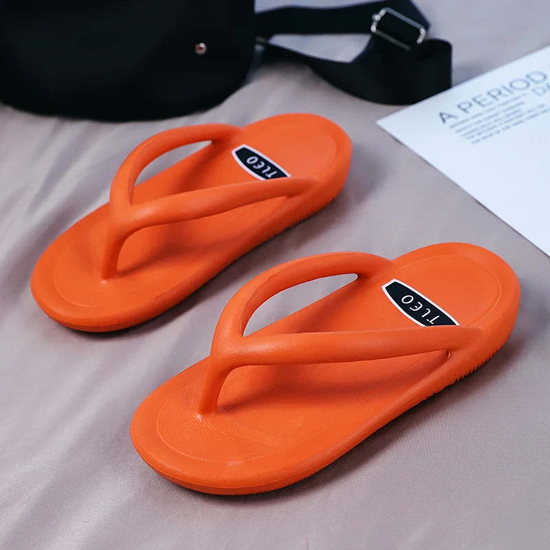 Women EVA slippers  outdoor beach shoes Flip flops summer soft sweet slippers