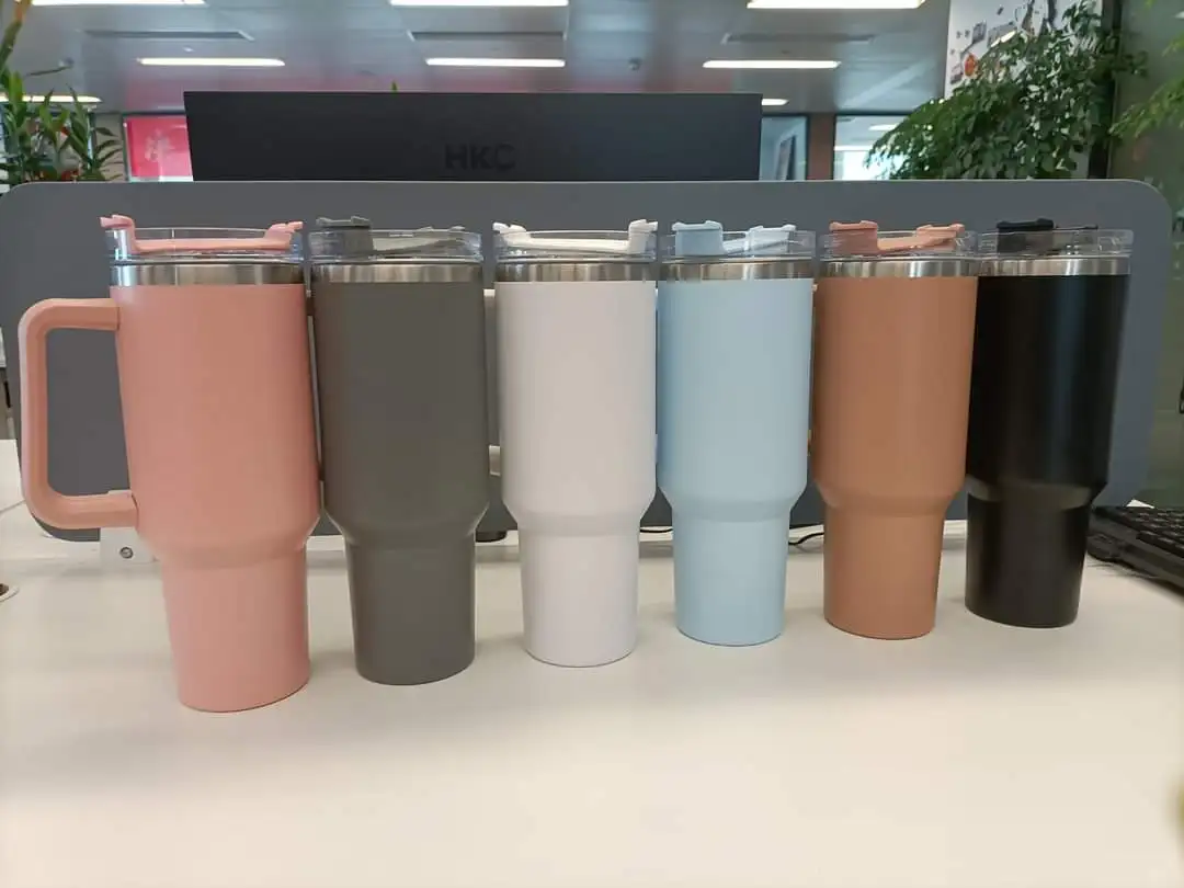 HOT sale USA warehouse popular 40oz Laser leopard print car mug 304 Stainless Steel sports shimmer Travel Tumbler