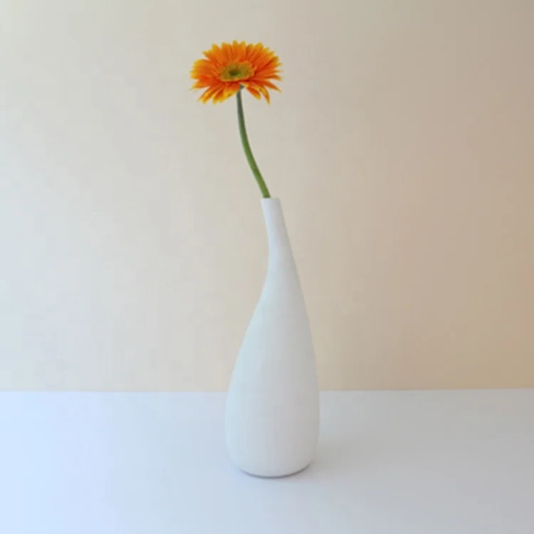 Оптовая продажа Белая декоративная ваза ручной работы для гостиной