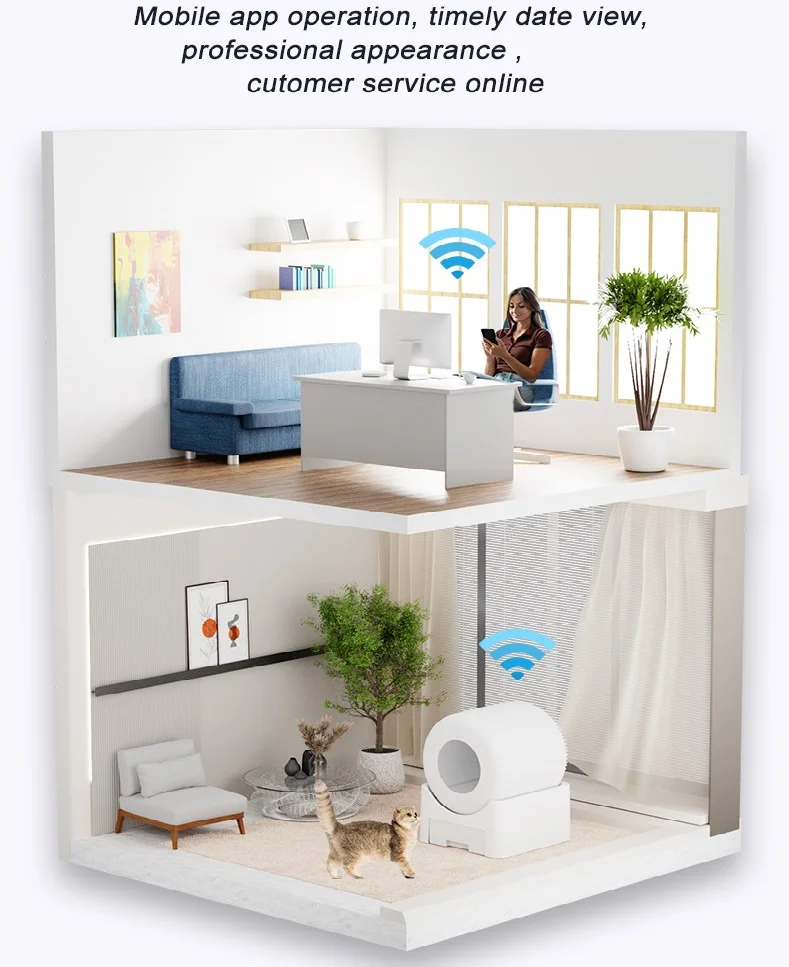 Kaigeng Electronic Component Spot Inventory Smart Automatic Cat Litter Box On Global Digital Export Platform