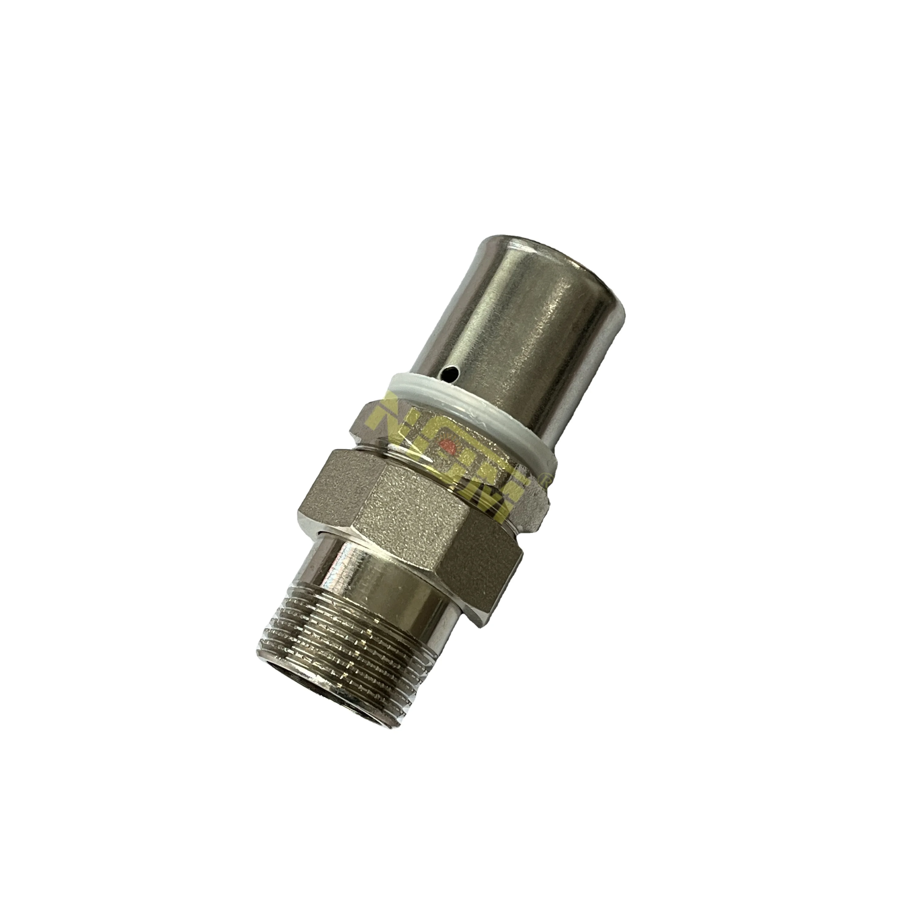 NFJM Factory PEX Pipe Fittings 16-32mm Press Fittings Male Socket PEX Al PEX Fittings