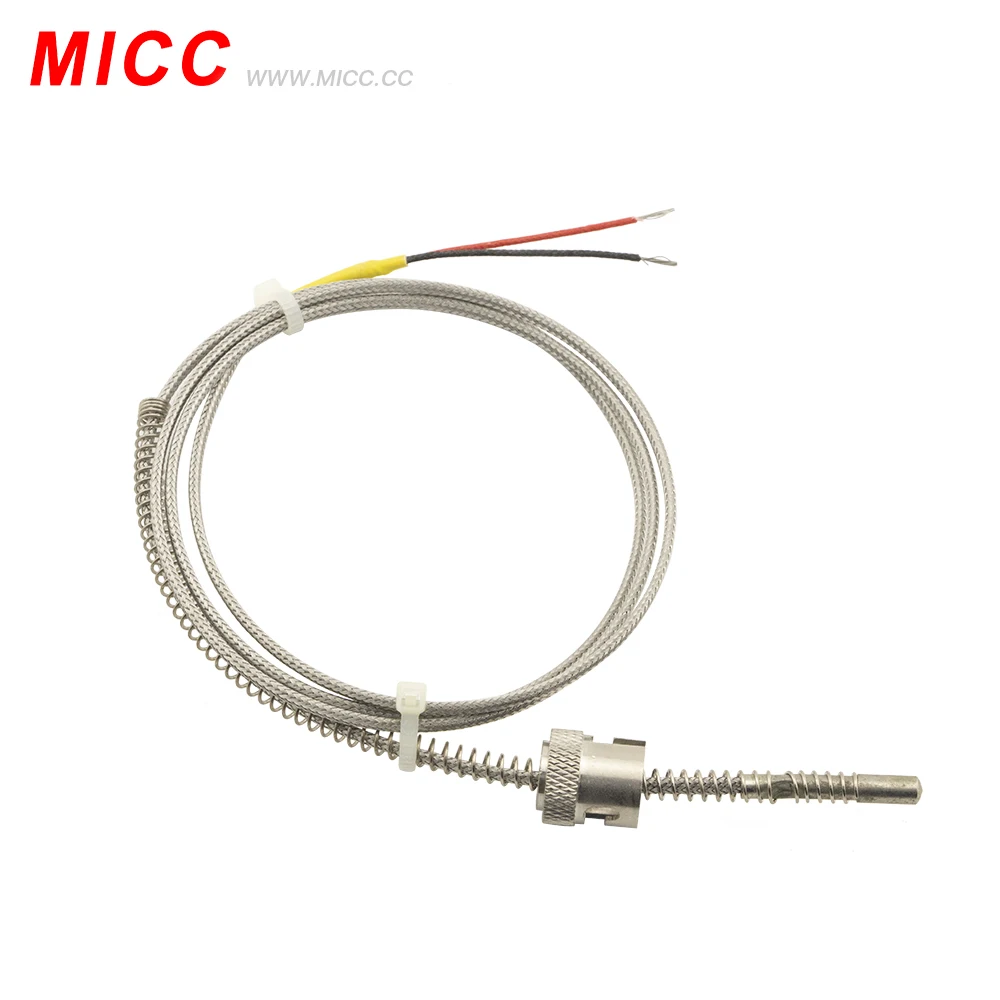 M6 Screw Probe K type Thermocouple Temperature Sensor with 1M 2M 3M 4M 5M Wire Cable for Industrial Temperature Controller