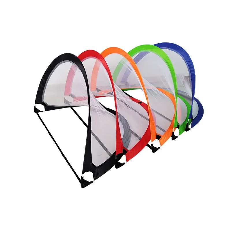 Pop up Football Goal Practice Training Net Portable Soccer Goal Foldable Soccer Goal