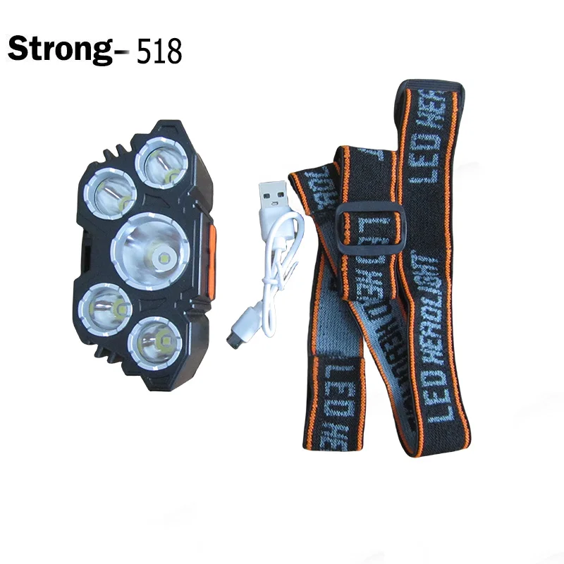 cheap 5LED high brightness led camping headlamp latern