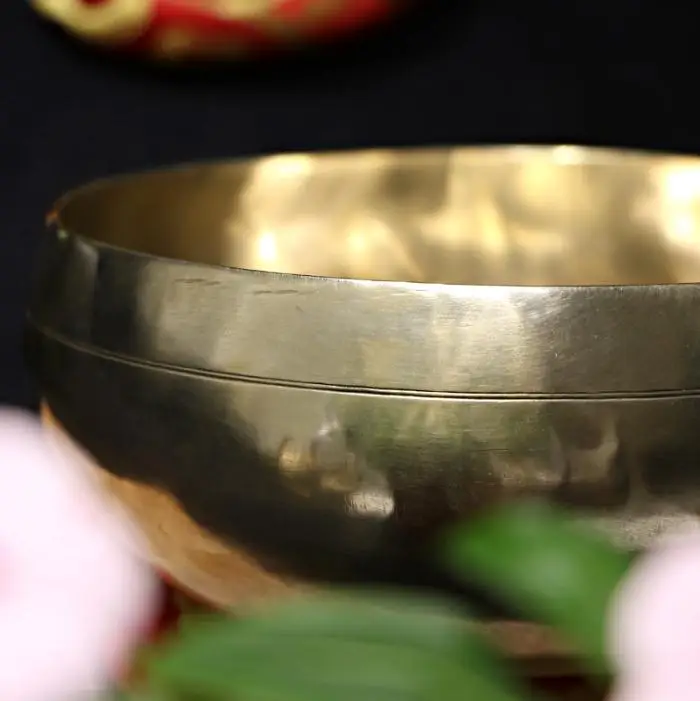 Tibetan Meditation Yoga Singing Bowl Set  With  CushioN For Meditation Chakra Healing