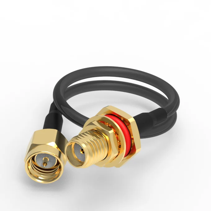 Разъем SMA типа «Папа-мама» для кабеля