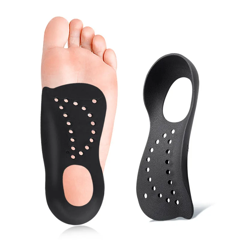 Orthotic Insoles for Flat Feet Plantar Fasciitis 3/4 Length Arch Insoles Arch Support Insoles