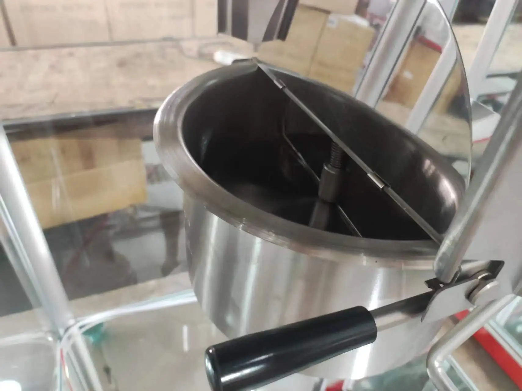 12Oz Professional Big Capacity Automatic Industrial Popcorn Making Machine Flavored Sweet Electric Gas Caramel Popcorn Machine