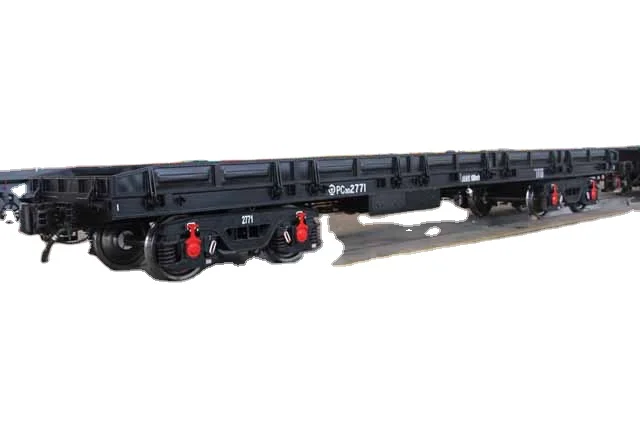 Heavy Duty Railway Flat Wagon Railway Freight Flat Wagon