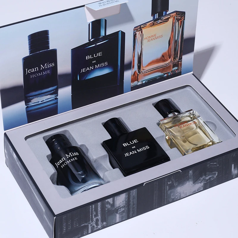 Gift Set 30ML*3 Men Perfume Eau De Parfum Lasting Fragrance Body Spray Original Perfume Set