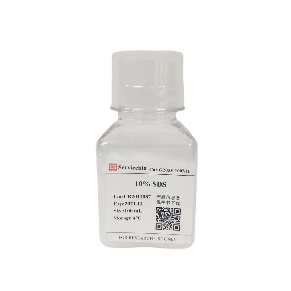 100ml 10% SDS Sodium Dodecyl Sulfate Solution