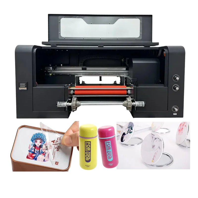 Best Selling Wrap Transfer Digital Led Phone Case Paper Bag A3 AB Film 2 in 1 Film Roll Adhesive Laminator UV DTF Printer