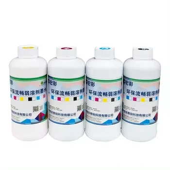 Mimage/Locor Best quality original eco solvent printer large format flex banner/sticker printer ink CMYK