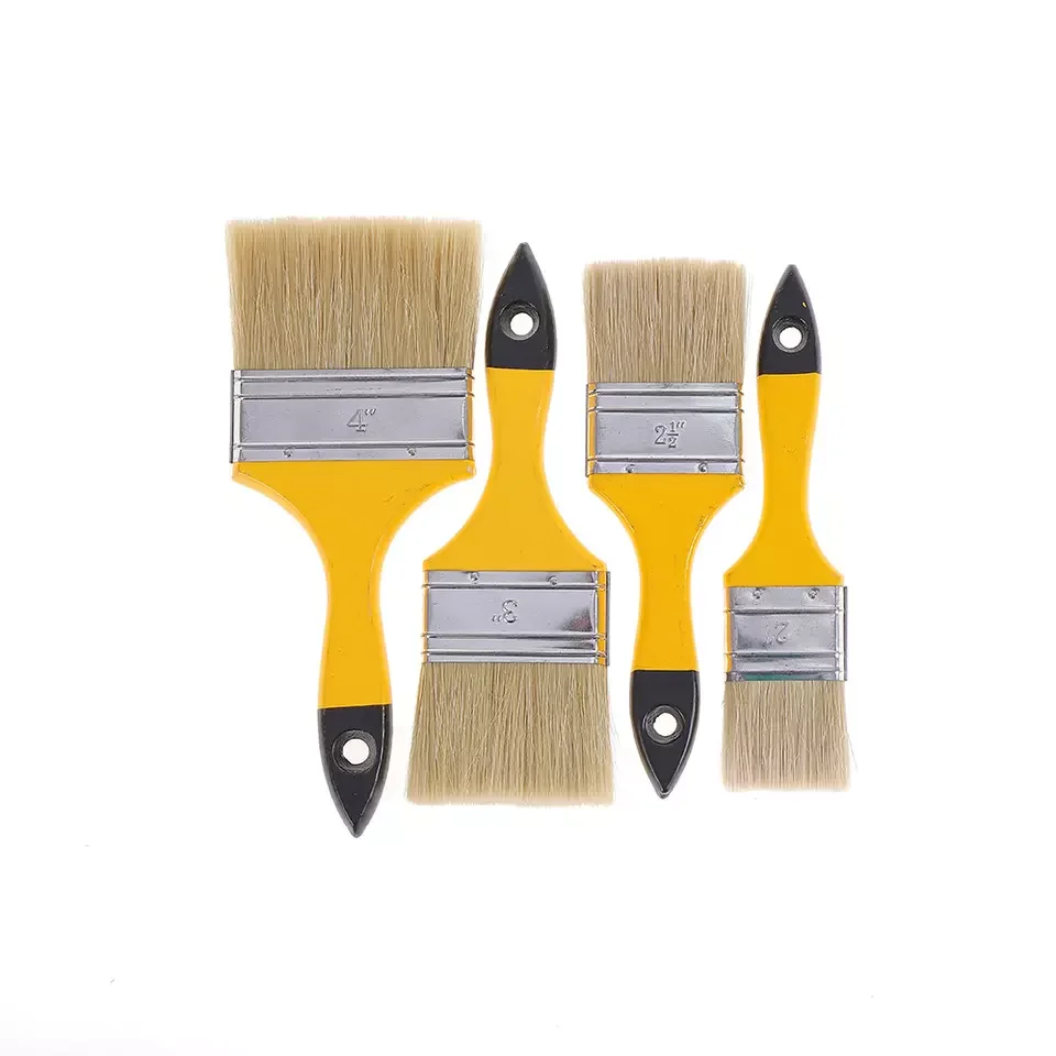 factory direct selling Philippines cheap wood handle paint brushes for wall paint tools