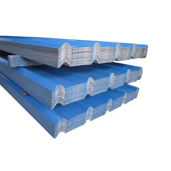 color coated galvanized corrugated roofing sheets with good price
