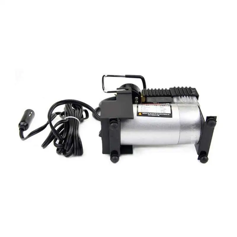 12V car tire air compressor single cylinder air pump Multifunctional portable metal car air pump