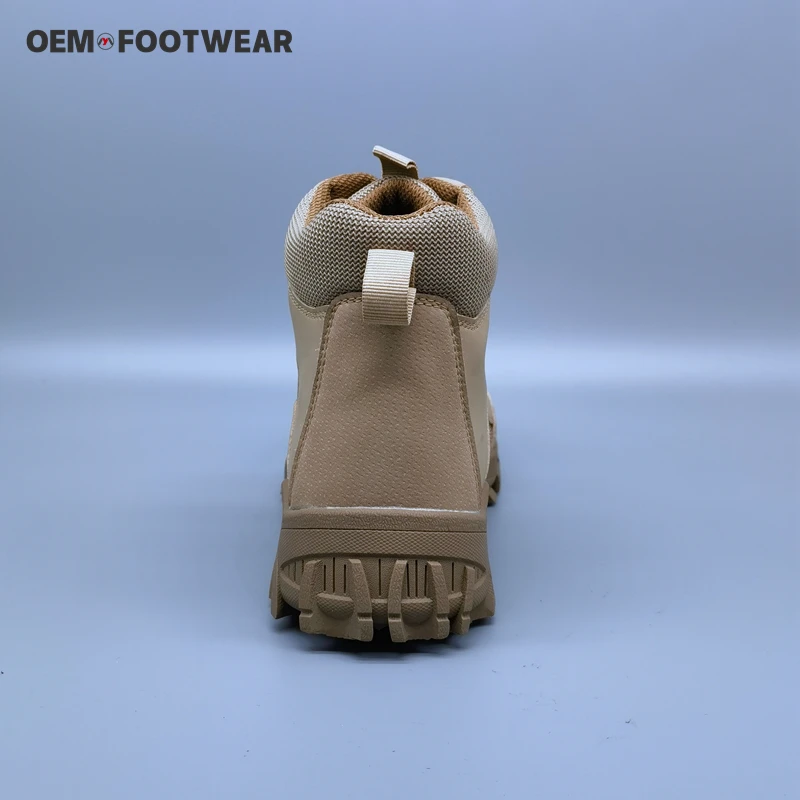 Work Men Safe comfortable Anti-slip Fashionable Safety Boots Welding shoes Swivel Button Work Boots