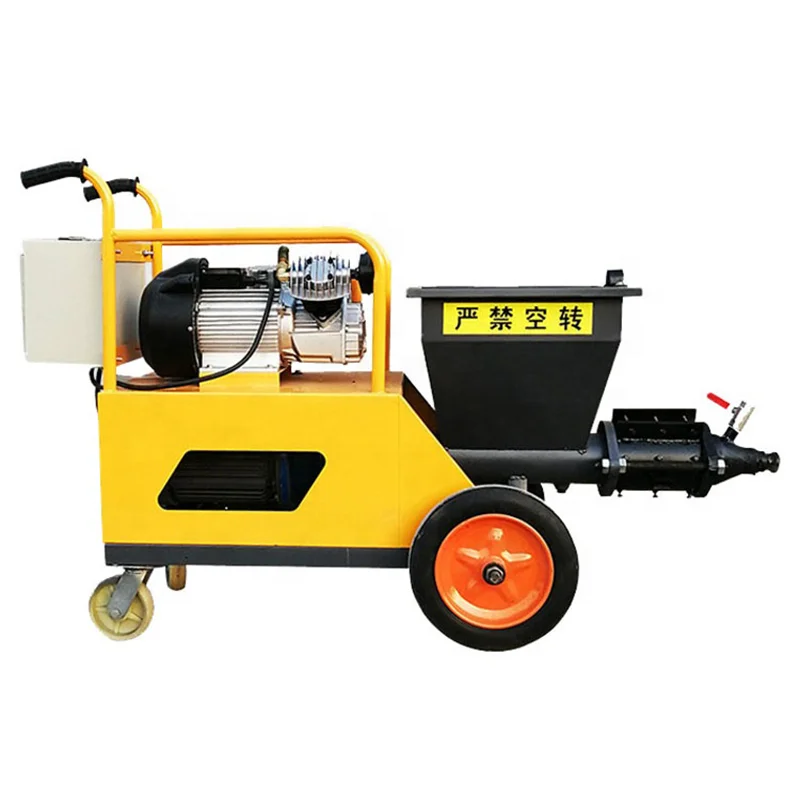Construction Machinery Stucco Mortar Spray Plaster Pump Machine