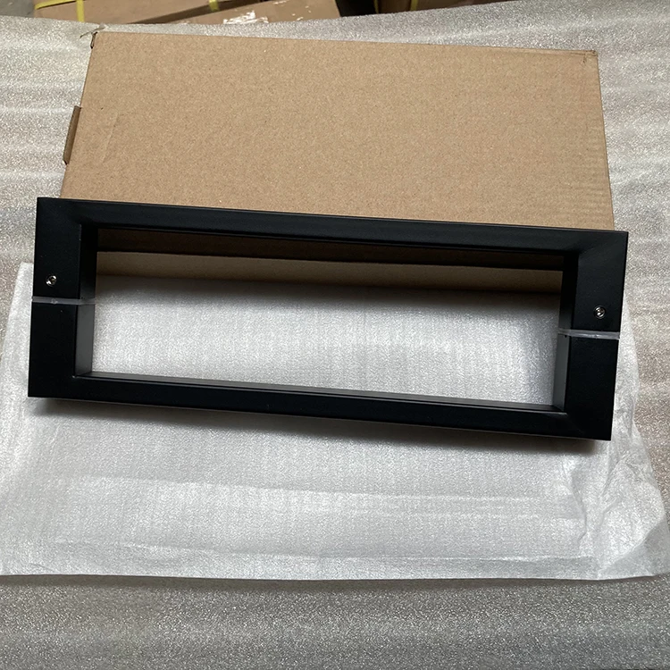 Glass Sliding Door O Shape Handle Stainless Steel Square Bar Tube Holder Handles Hardware Fittings