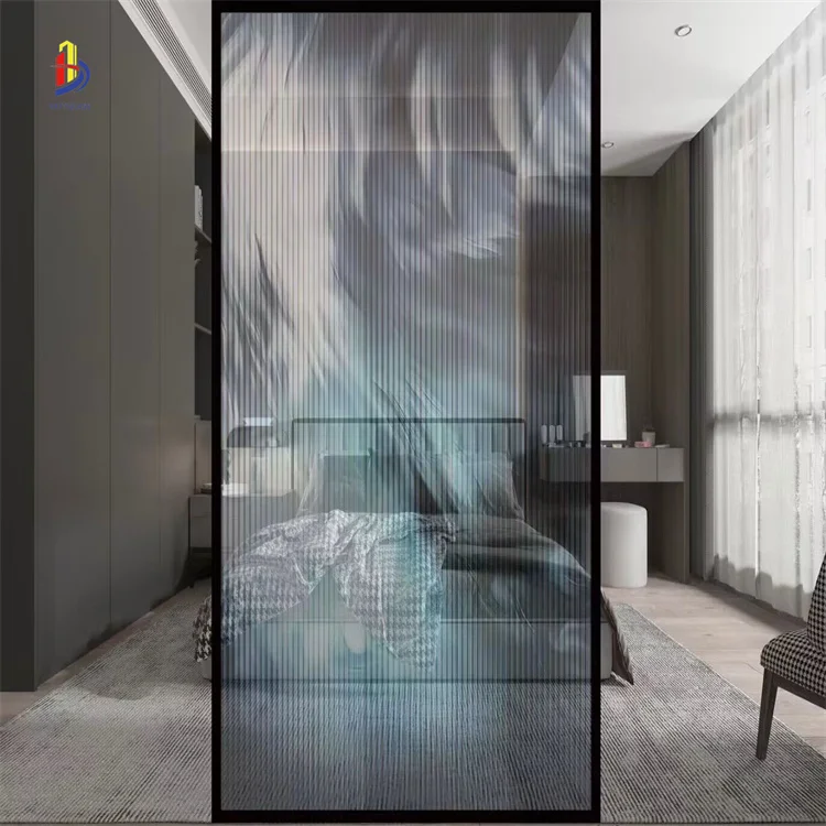 Best-selling high quality Chinese style silk and linen materials with silk painting decorative glass