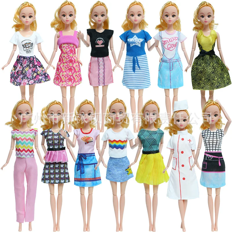 Spot Keyi Barbie doll dress skirt suit 30 cm princess doll Wholesale toys