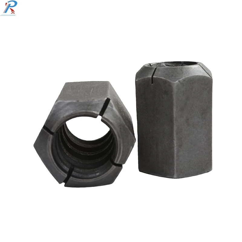 Factory Supply Right-Screwing Threaded Steel Anchor Bolt Mining Rebar Bolts with Plate and Nut