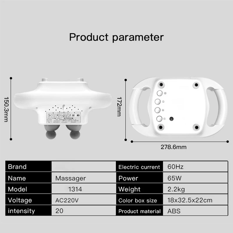 portable vibrating body massager handheld body electronic body massager crazy whole bodymassager