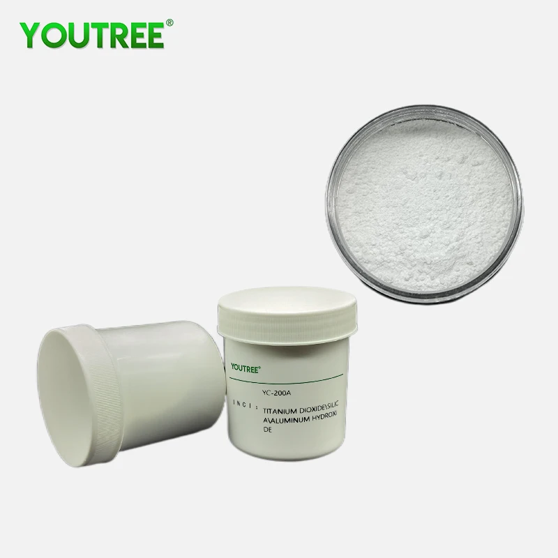 YOUTREE YC-200A Daily Chemicals Tio2 Nanoparticle Powder Hydrophilic Tio2 Rutile Nano Titanium Dioxide