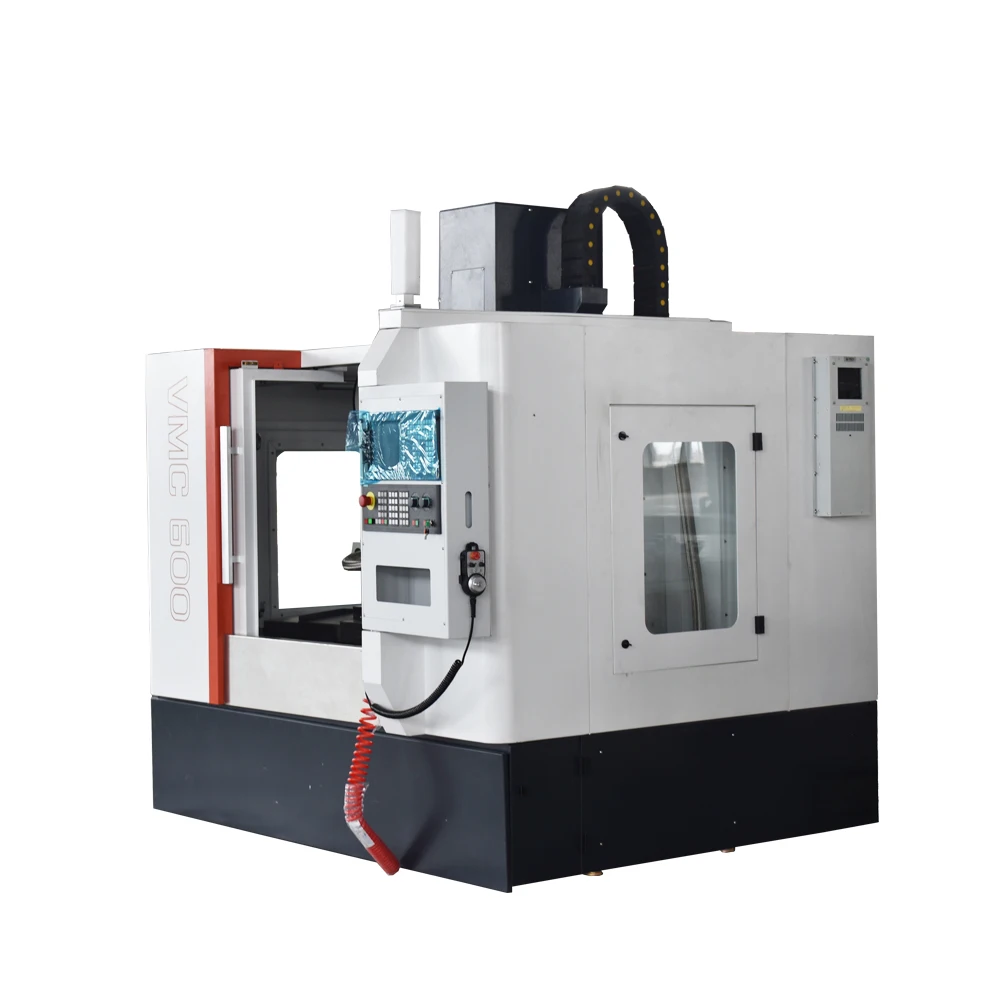 Competitive price mini cnc turning machining center VMC600 cnc 5 axis machine controller with siemens fanuc syntec gsk knd