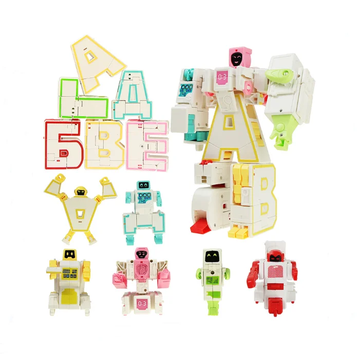 6 в 1 игрушки-роботы