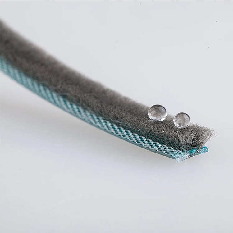 Anti Dust Seal Door Weather Strip Silicone Sealing brush