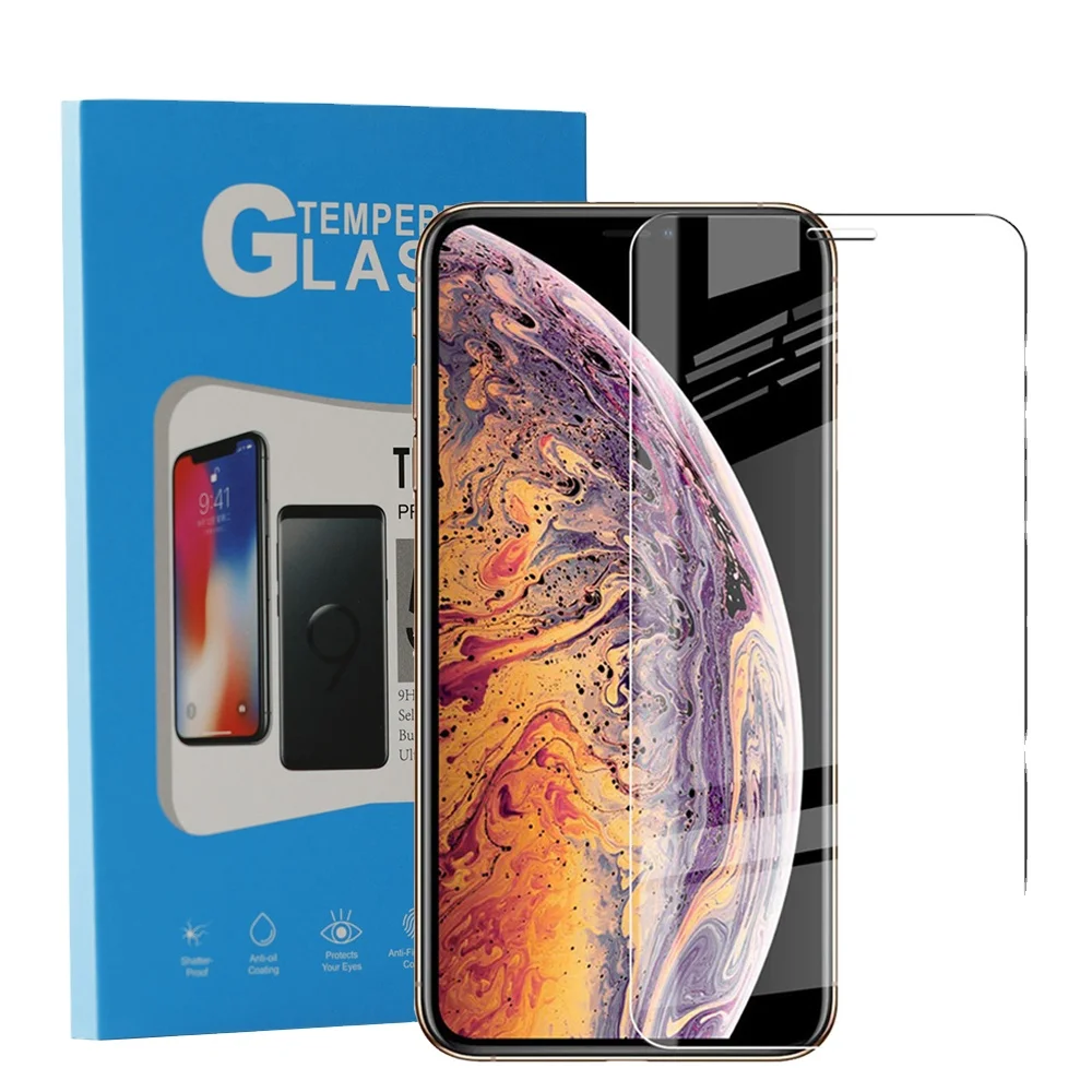 
 Защитная пленка из закаленного стекла для Iphone Xr 11 X Xs Max Pro, защита экрана всех брендов мобильных телефонов  