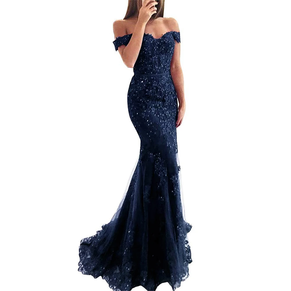 Chinese Red Women Evening Dress Wedding Dress