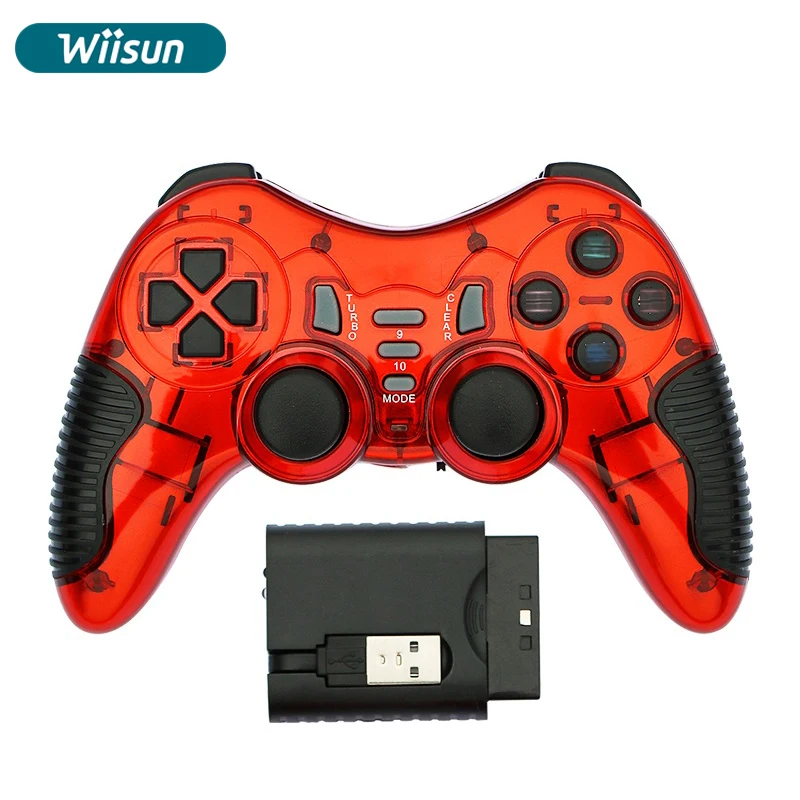 D Axis 6 in 1 Controller Wireless Joystick Gamepad for TV box High Speed USB 2.4G Wireless Controller for PS2/PS3/Android/PC360