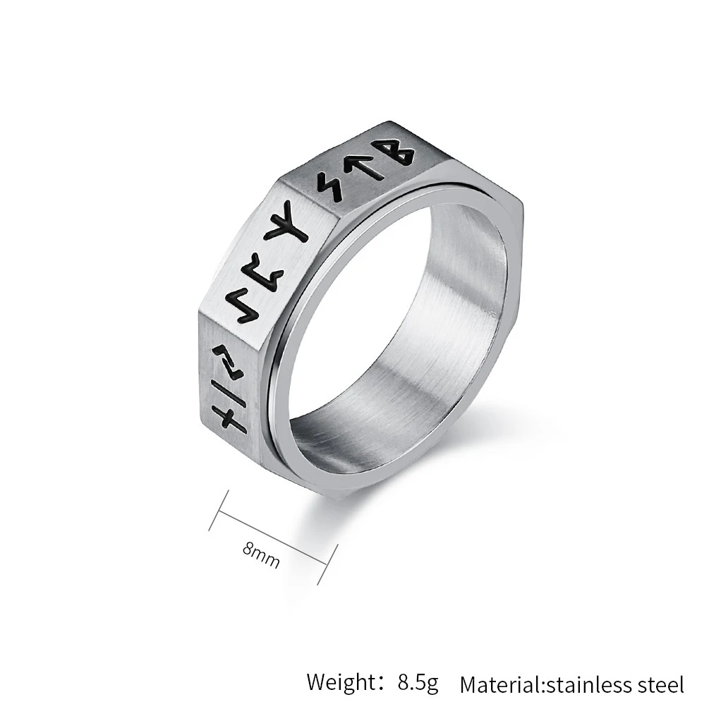 Viking Rune ювелирные кольца Shuangluo VBA101 пиратский компас один треугольник Дерево жизни скандинавские сувениры