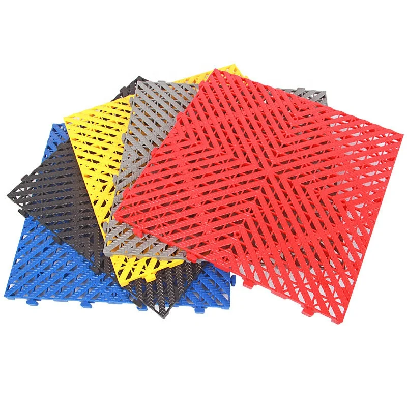 Manufacturer Wholesale PVC Ribbed mat for car wash repairs workshop floor