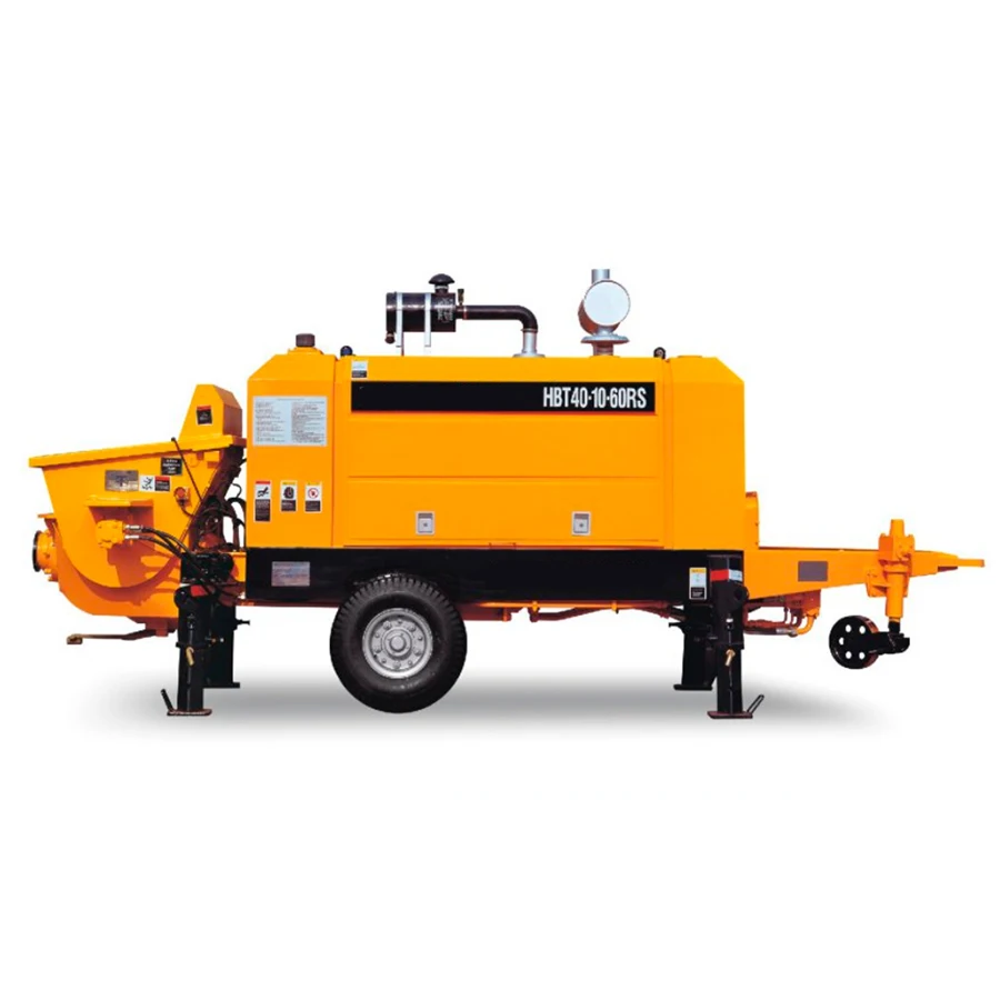 ZOOMLION Concrete Trailer Pumps  Stationary Concrete Pump HBT40.10.60RS With Long service life wearing